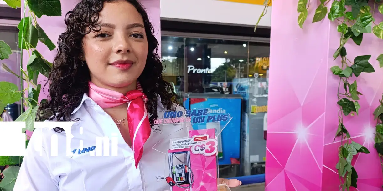 Foto: La iniciativa de UNO Nicaragua contra el cáncer de mama /TN8