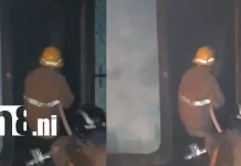 Incendio en vivienda de Jalapa: una candela encendida habría originado el fuego Foto: Candela provoca incendio en Jalapa /TN8