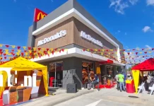 McDonald’s abre las puertas de su nuevo restaurante en el sector del Huembes Foto: ¿Antojo de hamburguesas? McDonald’s abre nuevo restaurante /TN8