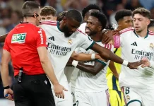 Real Madrid pierde a Vinícius para el Clásico tras una sanción de 4 partidos Foto: El castigo a Vinícius sacude al Real Madrid /Cortesía