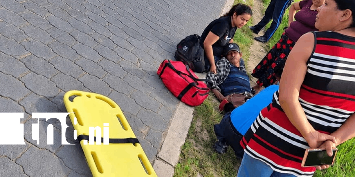 Foto: Accidente en Jalapa: lo impactó y lo abandonó a su suerte /TN8