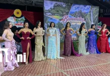 Foto: Diosling Díaz es coronada reina del 135 aniversario de Jinotega /TN8
