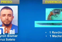 Capturan a sospechoso de homicidio tras rencillas personales en Terrabona – Matagalpa Foto: Policía esclarece homicidio en Terrabona /TN8