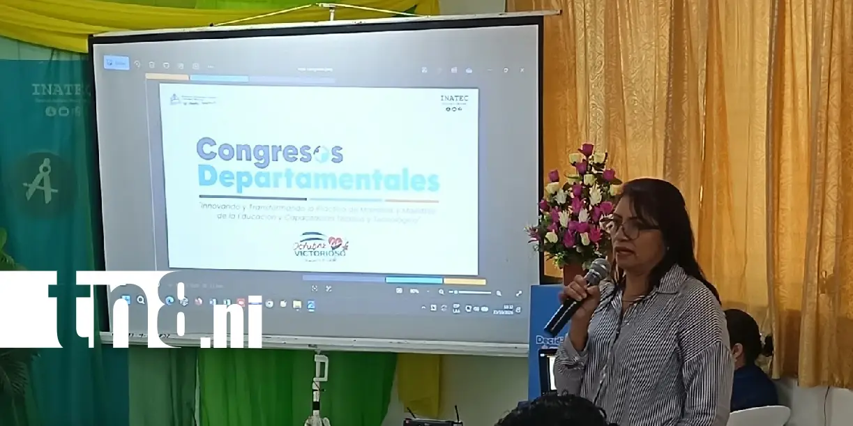 Foto: Nueva Segovia impulsa cambios en las aulas con congreso docente /TN8