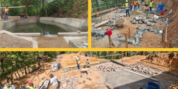 Foto: ¡Cada vez más cerca! Sistema de agua potable avanza un 70 % en Santa María /Cortesía
