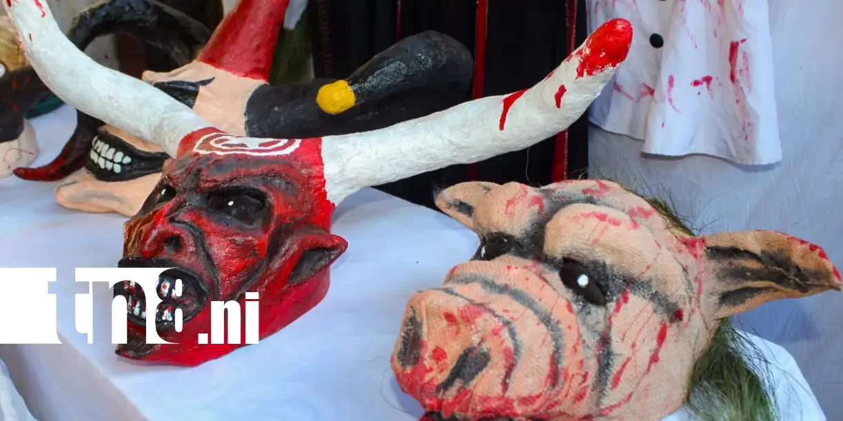 Foto: La Cegua y la Chancha Bruja vuelven a las calles de Masaya /TN8