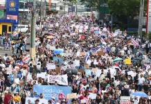 ¡La educación no se toca! Miles marchan en Costa Rica contra posibles recortes Foto: Estudiantes salen a las calles en Costa Rica /Cortesía
