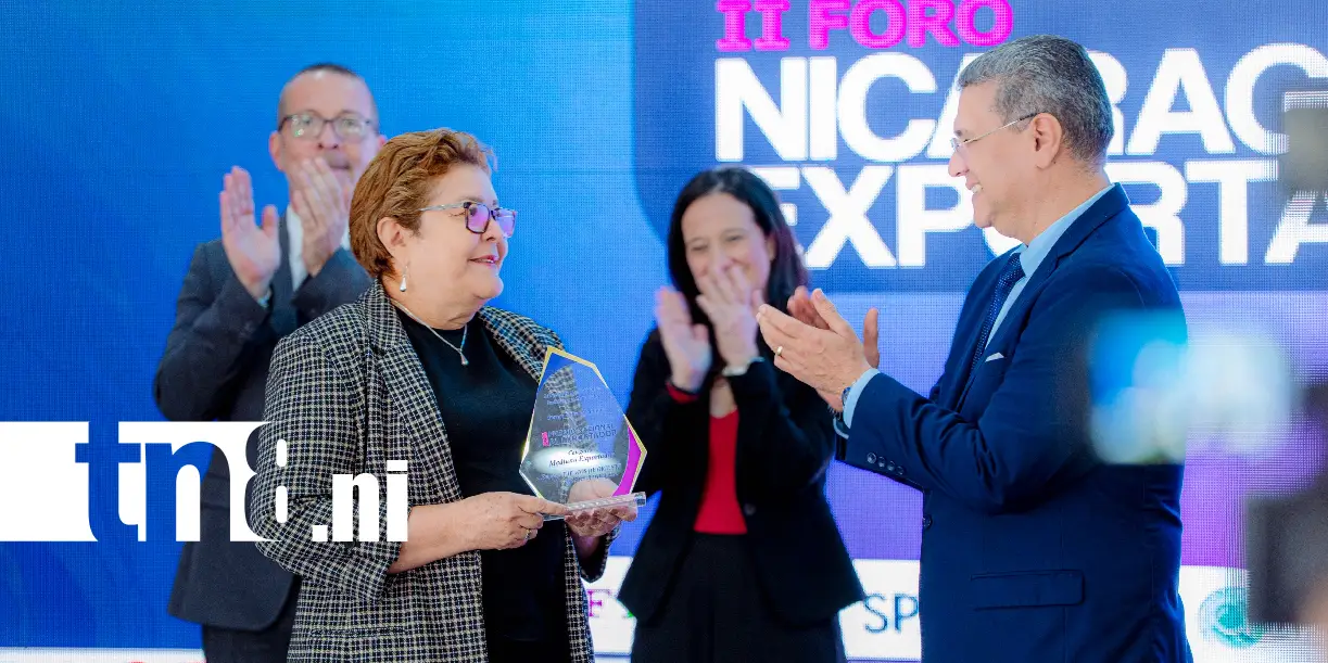 Foto: Nicaragua premia a sus mejores exportadores /TN8