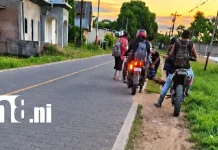 Foto: Accidente en Jalapa: lo impactó y lo abandonó a su suerte /TN8