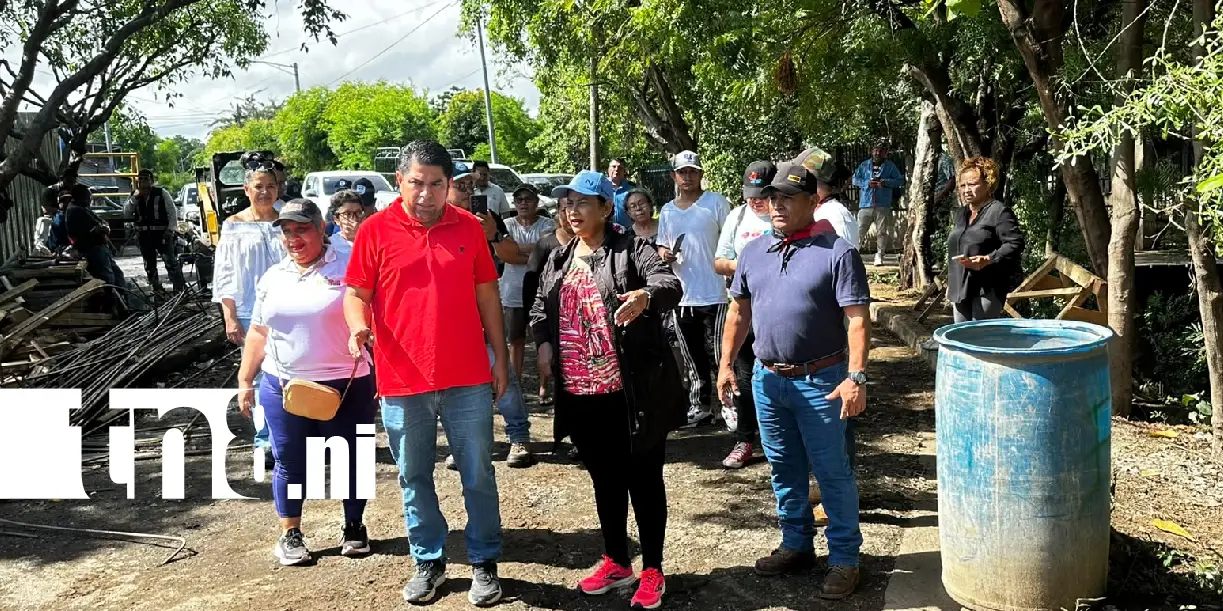 Foto: Puente en Villa José Benito Escobar registra un 30 % de avance /TN8