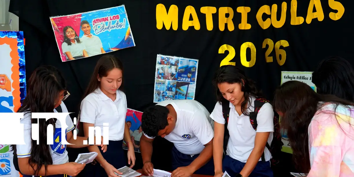 Foto: Nicaragua abrirá el período de matrículas escolares este lunes 19 /TN8