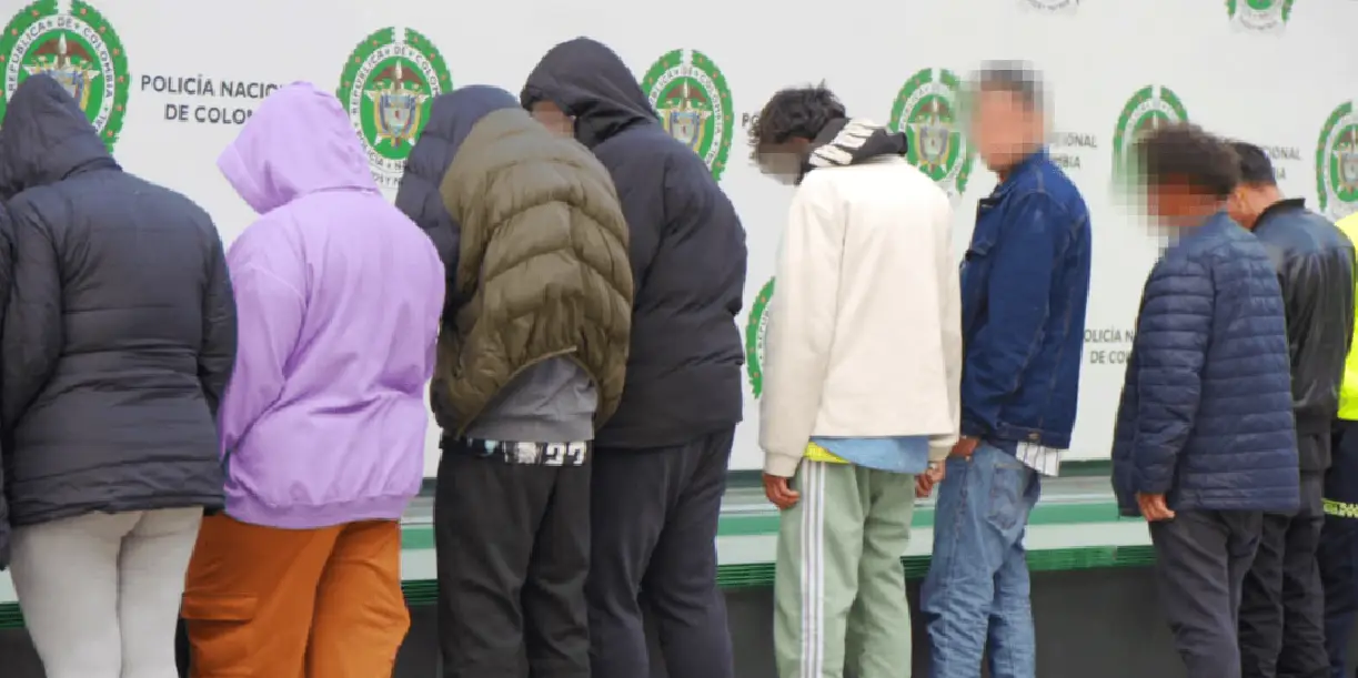 Foto: Golpe a estructuras criminales en Bogotá deja 52 capturados /Cortesía
