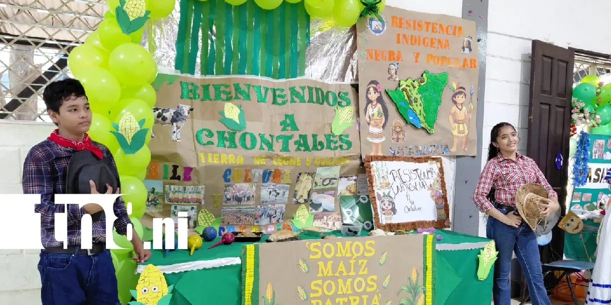 Foto: Homenaje a la Resistencia Indígena en Managua /TN8