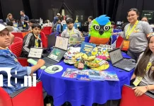 Copresidenta de Nicaragua: «nos sorprendemos de la calidad y proyección de futuro de Hackathon» Foto: Festival Tecnológico Hackathon Nicaragua /TN8