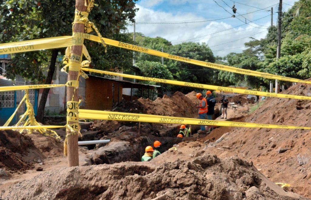 Foto: Obras de drenaje y alcantarillado registran un avance del 40 % en dos barrios de Managua/TN8