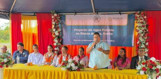 Foto: Más agua potable para Riscos de Oro: familias, Alcaldía y Equinox Gold suman esfuerzos/Cortesía