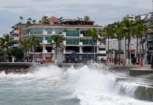 Foto: Huracán Simón deja un muerto y daños en México/Cortesía