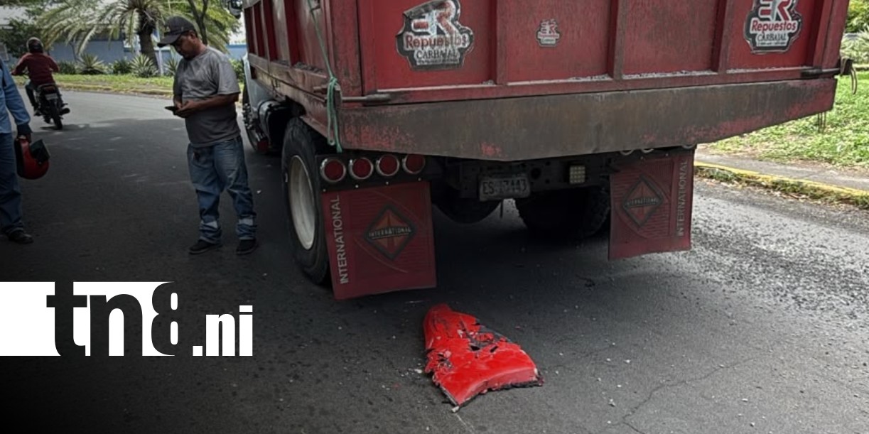 Foto: Accidente de tránsito en Managua / TN8