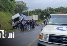 Foto: Accidente de tránsito en Jinotega / TN8