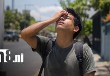 ¡El calor no da tregua! Pacífico de Nicaragua podría alcanzar los 36 grados