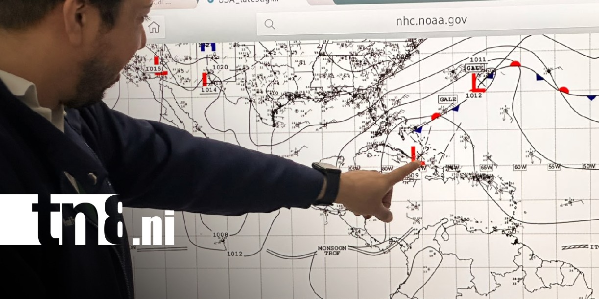 Foto: Pronóstico del clima en Nicaragua / TN8
