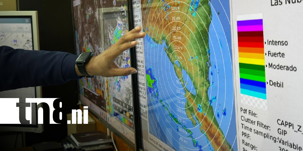 Foto: Pronóstico del clima en Nicaragua / TN8