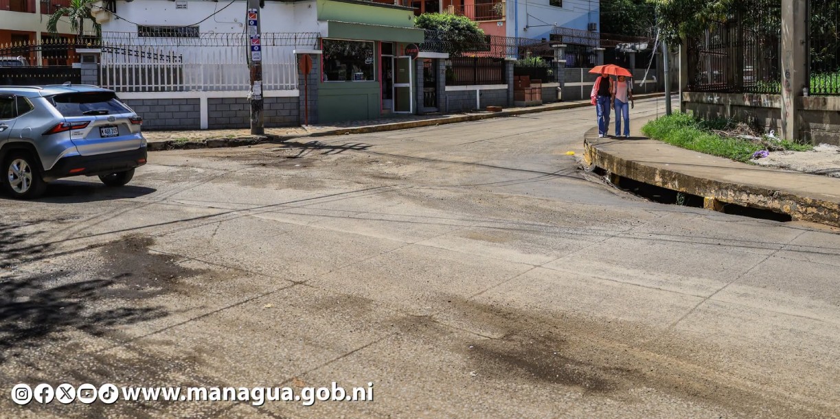 Foto: Desvíos por obras en Santo Domingo, Managua
