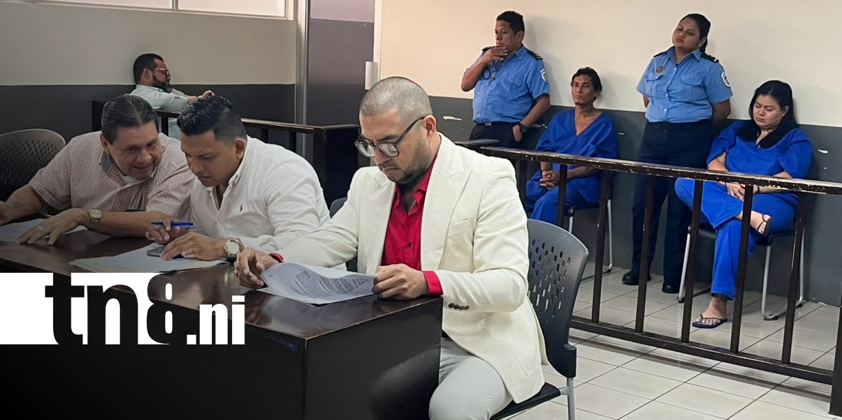 Foto: Acusación por tráfico de cocaína y crack en Managua / TN8