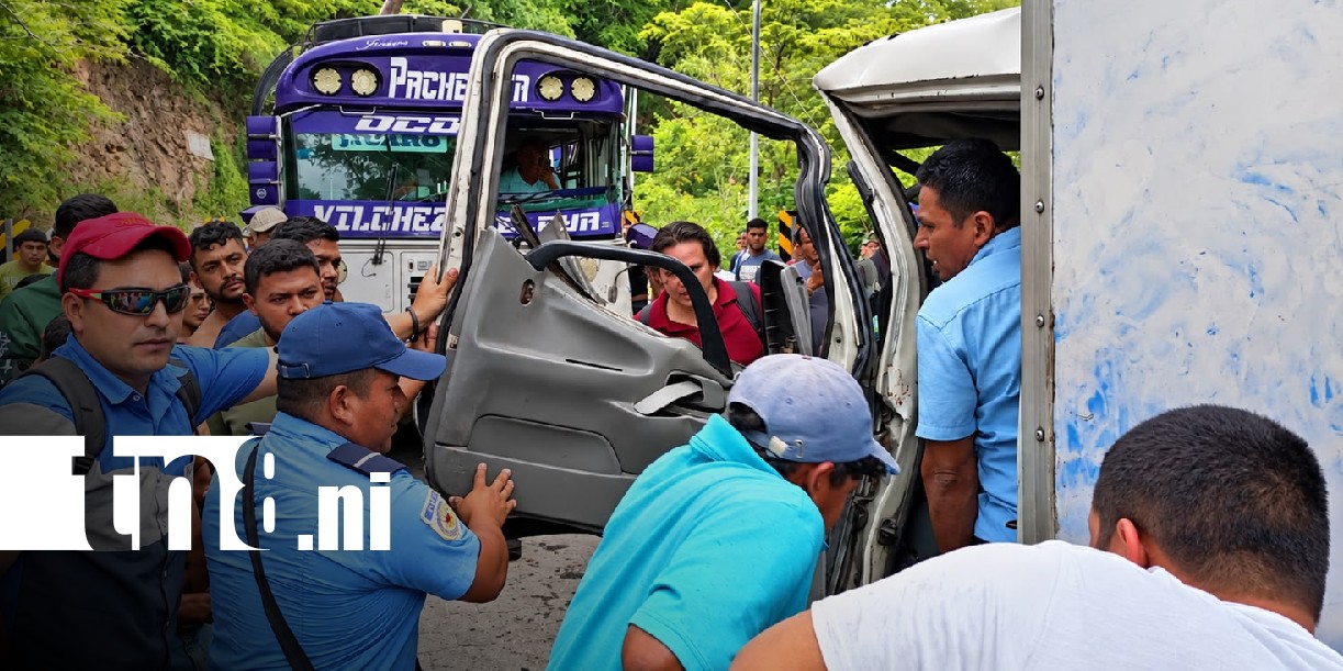 Foto: Aparatoso accidente en comunidad de San Fernando, Nueva Segovia / TN8
