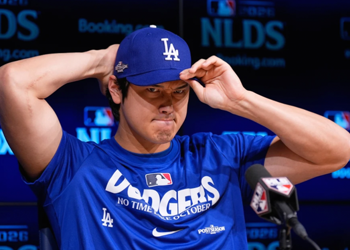Shohei Ohtani Ohtani lidia con lesiones en postemporada