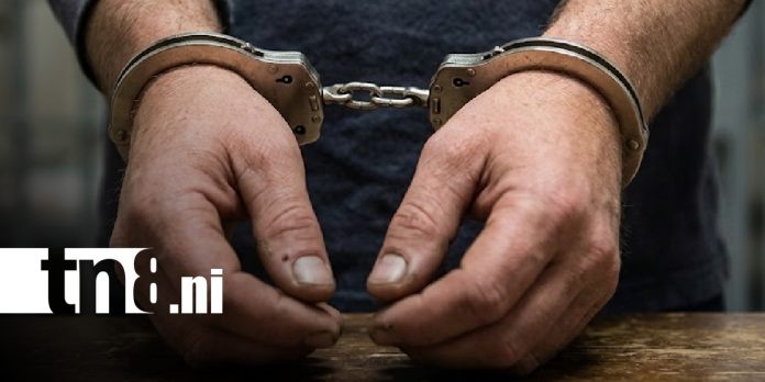 Foto: Captura de delincuentes en Nicaragua / TN8