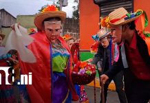 Diriamba celebra la identidad local con el festival cultural de El Viejo y La Vieja Foto: El Baile de El Viejo y La Vieja desde Granada / TN8