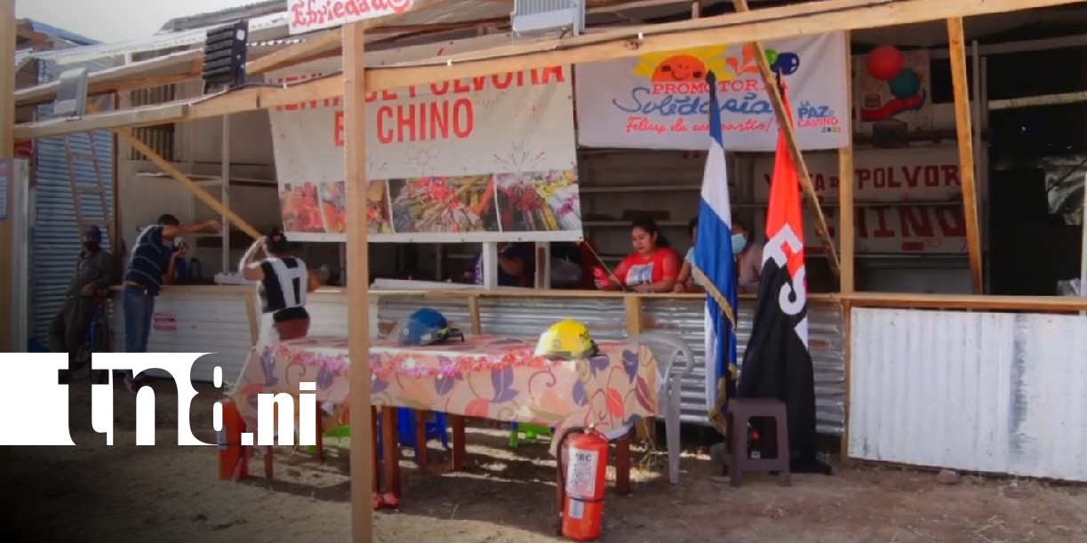 Foto: Comercio de pólvora en Estelí / TN8