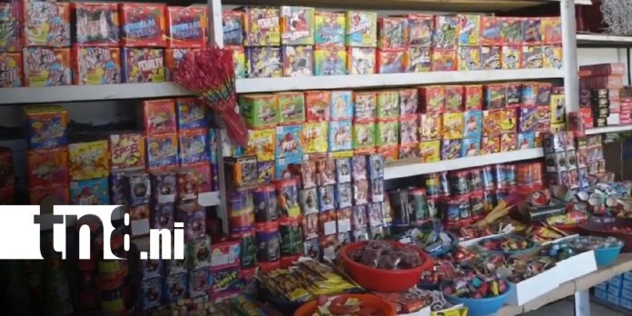 Foto: Comercio de pólvora en Estelí / TN8 Foto: Comercio de pólvora en Estelí / TN8