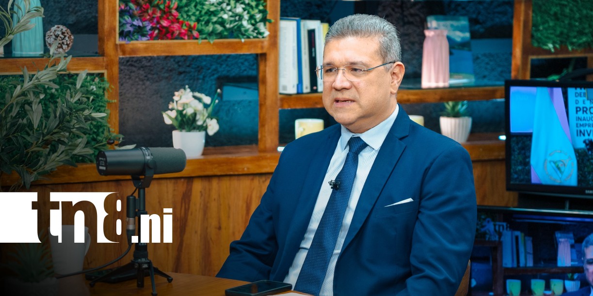 Foto: Entrevista a Erwin Ramírez, titular del MIFIC Nicaragua / TN8