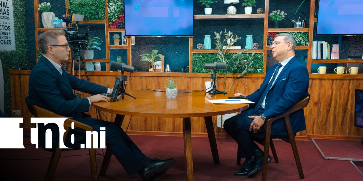 Foto: Entrevista a Erwin Ramírez, titular del MIFIC Nicaragua / TN8