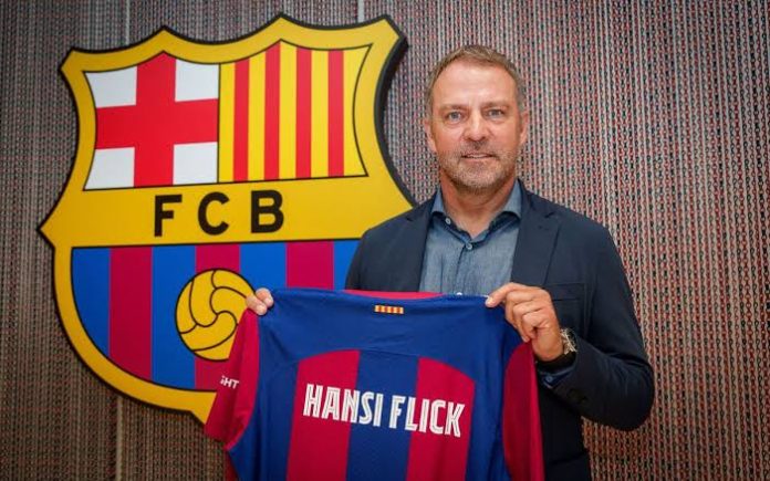 Foto: Flick, entrenador del FC Barcelona Foto: Flick, entrenador del FC Barcelona