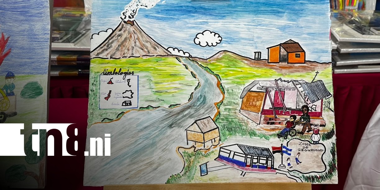 Foto: Concurso de pintura sobre gestión de riesgos / TN8
