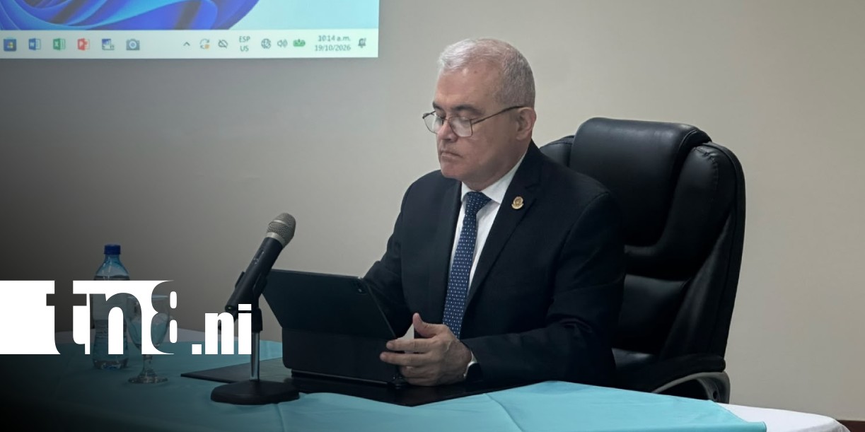Foto: Ovidio Reyes, presidente de Banco Central de Nicaragua / TN8