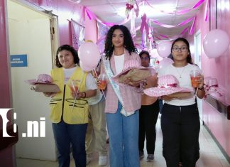 Pacientes del Bertha Calderón reciben cariño y atención en el Día del Cáncer de Mama Foto: Jornada de atención para el cáncer de mama desde el Hospital Bertha Calderón / TN8