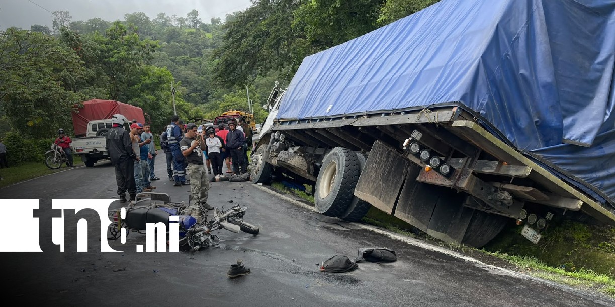 Foto: Accidente de tránsito en Jinotega / TN8
