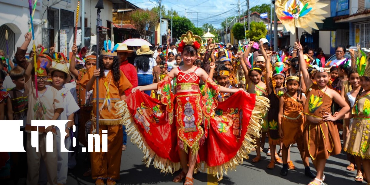 Foto: Tradición desde Masaya en honor a la Resistencia Indígena / TN8