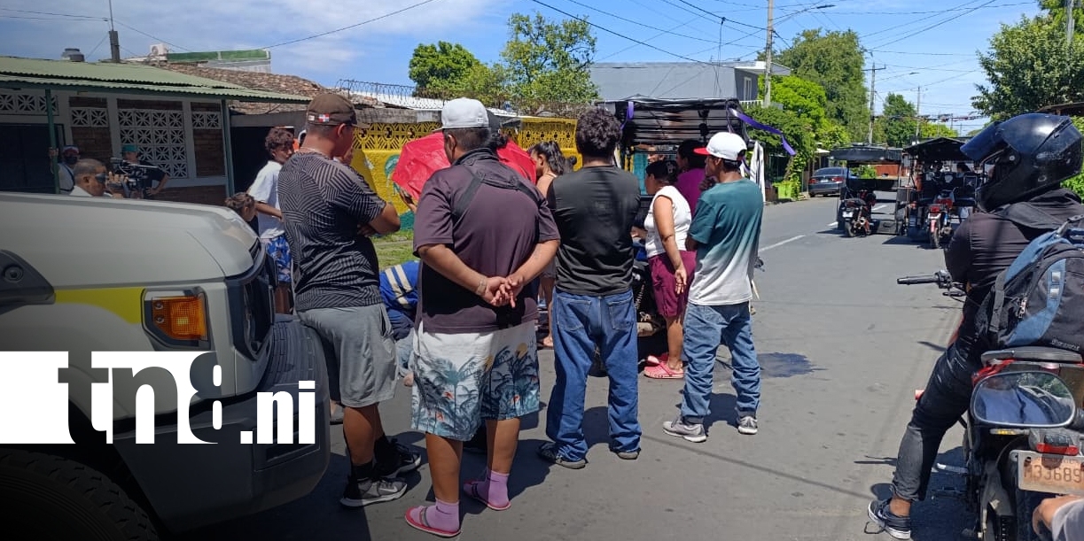 Foto: Accidente de tránsito en San Judas, Managua / TN8
