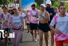 ¡Managua se vistió de rosa! Nicaragüenses se unen en la Octava Carrera Rosa 2026 Foto: Carrera Rosa 2026 reúne a miles de personas en Managua/TN8