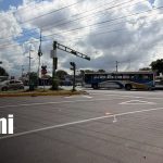 Mejoran vía entre La Fuente y ENATREL para agilizar el tránsito en Managua Foto: Mejoramiento vial en Managua, entre La Fuente y ENATREL / TN8