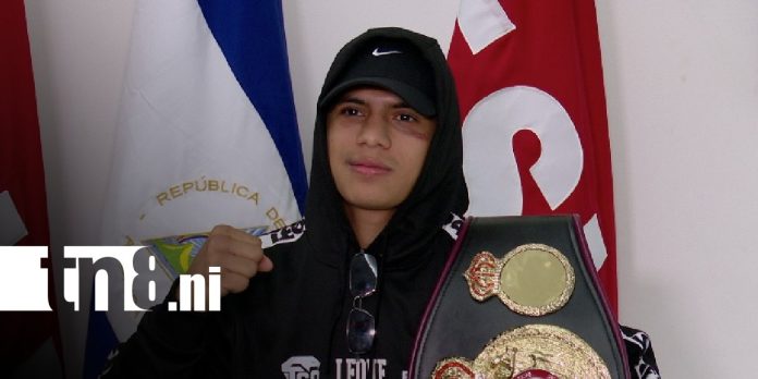 Foto: Cinturón para boxeador nicaragüense, Jordan Orozco Foto: Cinturón para boxeador nicaragüense, Jordan Orozco