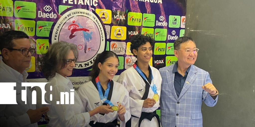 Foto: ¡Nicaragua brilla en el taekwondo!/TN8