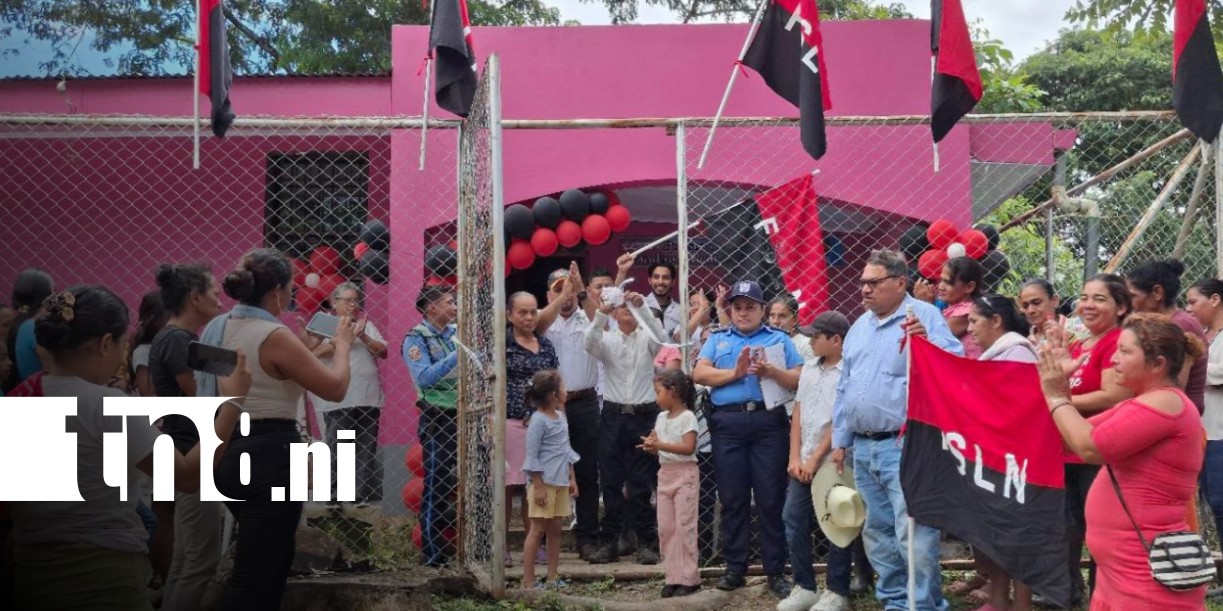 Foto: Inauguran mejoras en puesto de salud de la comunidad El Cacao, en Muy Muy / TN8