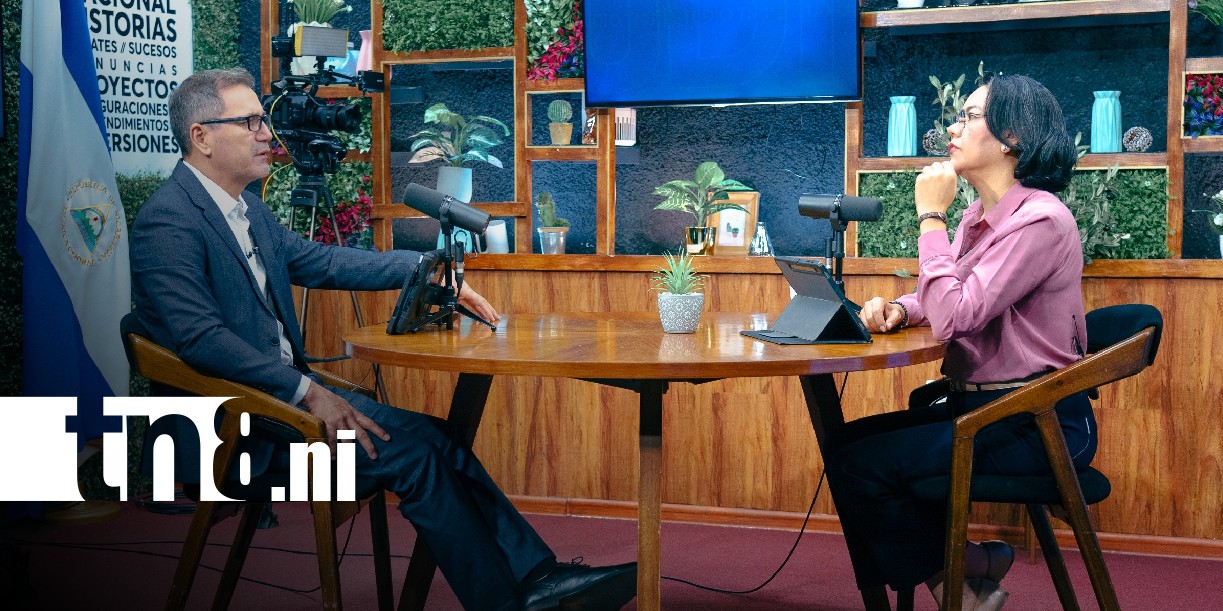 Foto: Loyda Barreda, directora del Tecnológico Nacional, en Estudio TN8