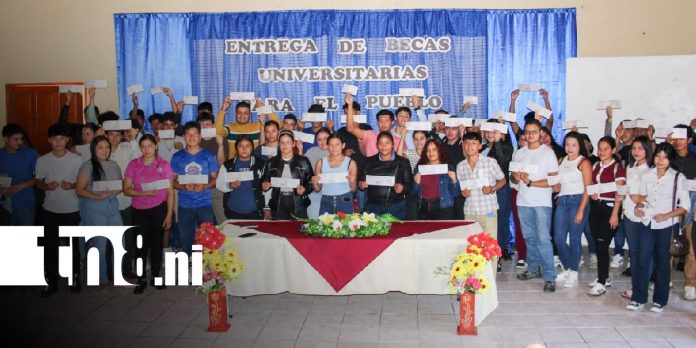 Foto: Becas universitarias para Madriz y Nueva Segovia / TN8